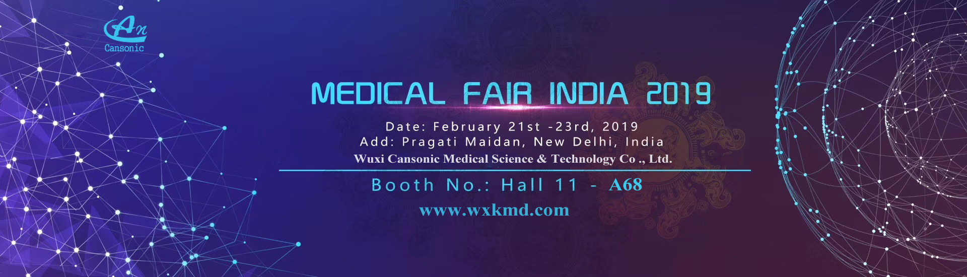 Invitation of Medical Fair India 2019